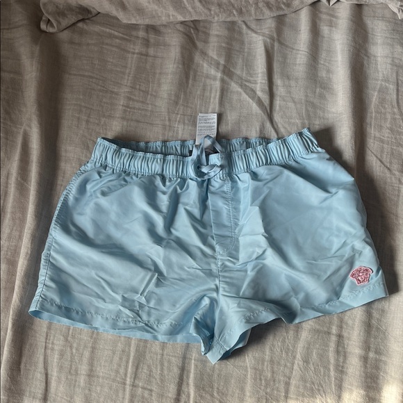 Versace Light Blue Swim Trunks